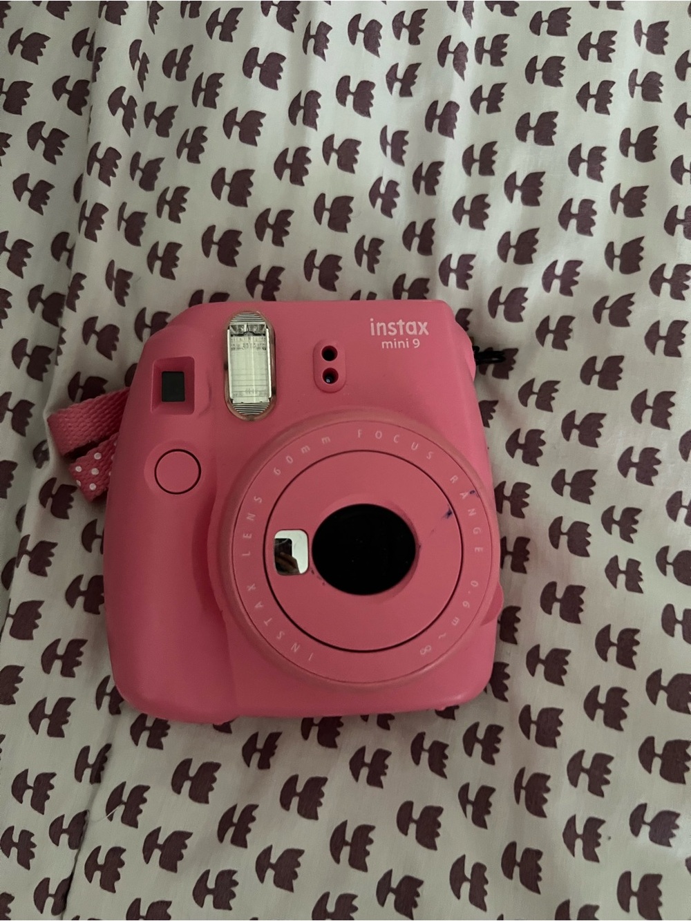 Instax Mini 9 Instant Camera - Hot Pink